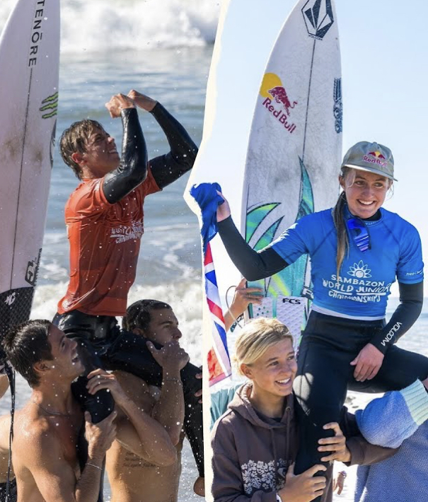 Jett Schilling and Sierra Kerr Win WSL World Junior Championships In