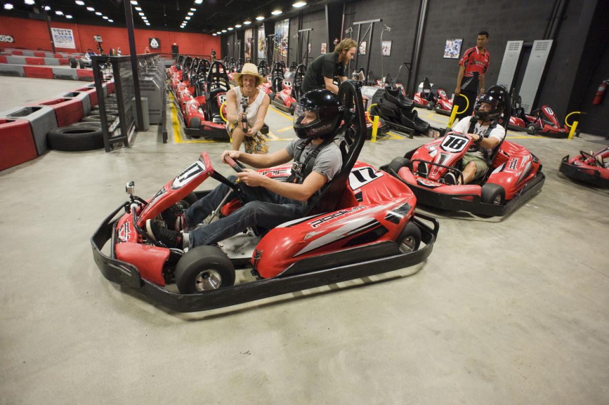 Stab Magazine Mark Healey and pals, Podium Raceway, Hawaii