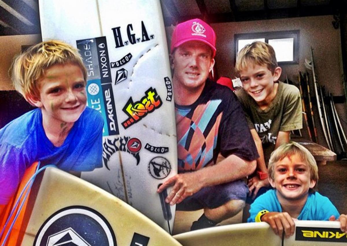 Stab Magazine Dad shoves board in shark’s mouth; saves five kids