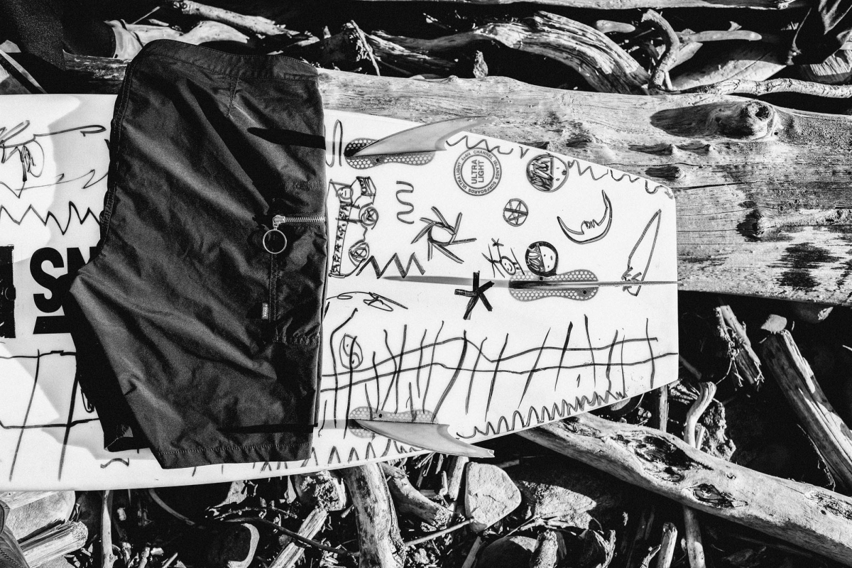 vans x former boardshorts