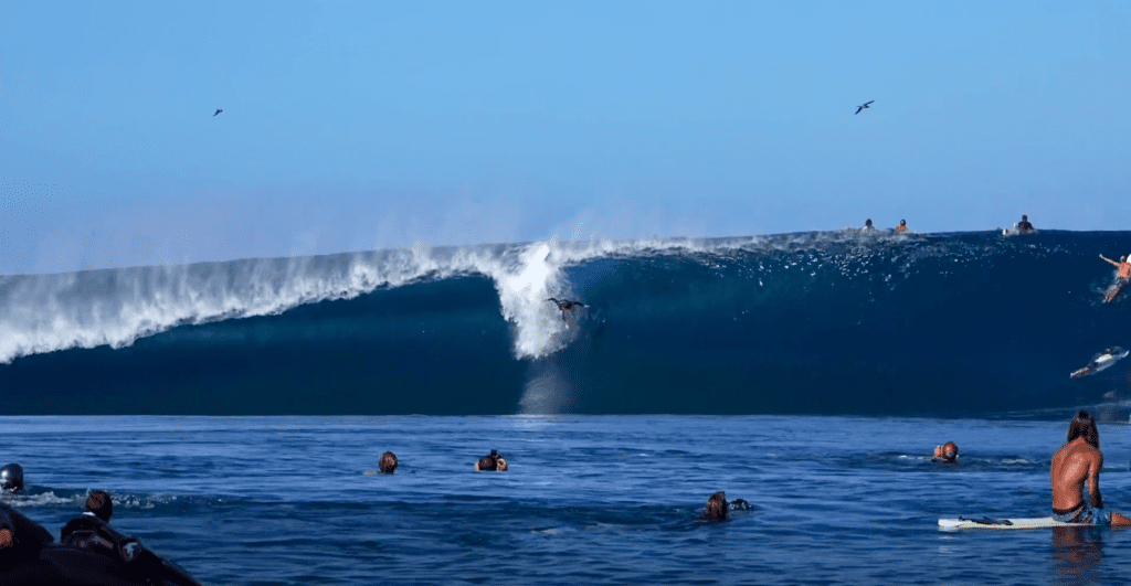 Big Wave Surfing: Tahiti's historic swell