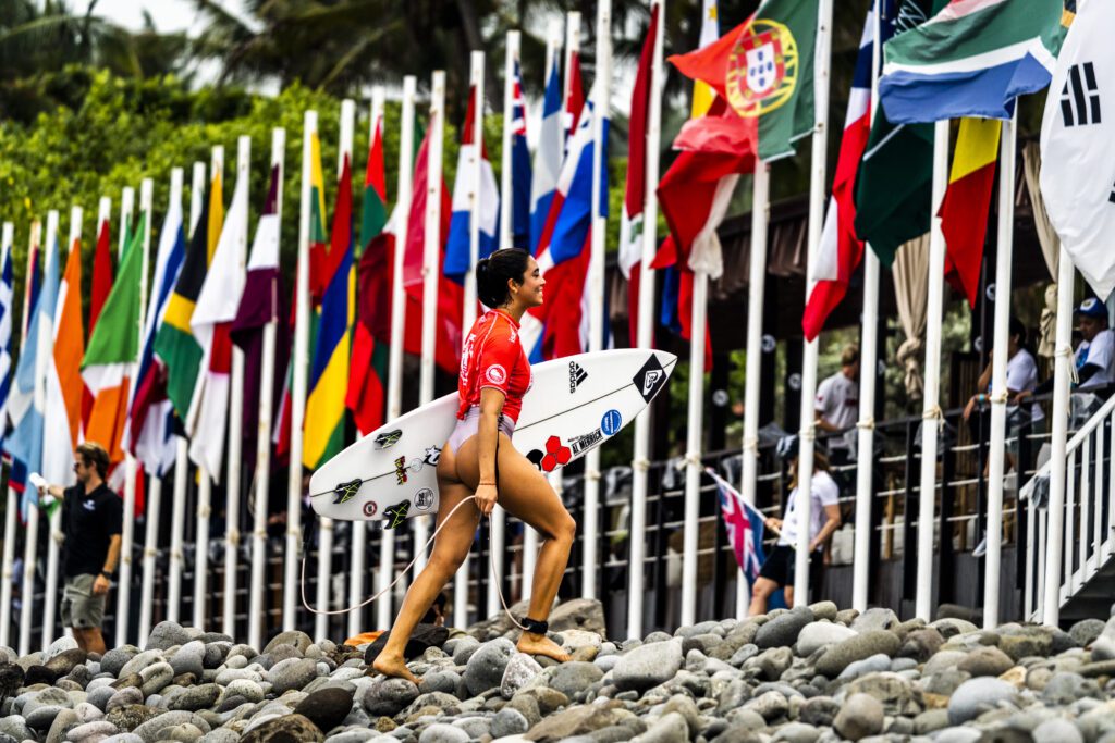 ISA World Surfing Games 2023  Vahiné Fierro, a Polynesian in love with  nature who dreams of an Olympics at home