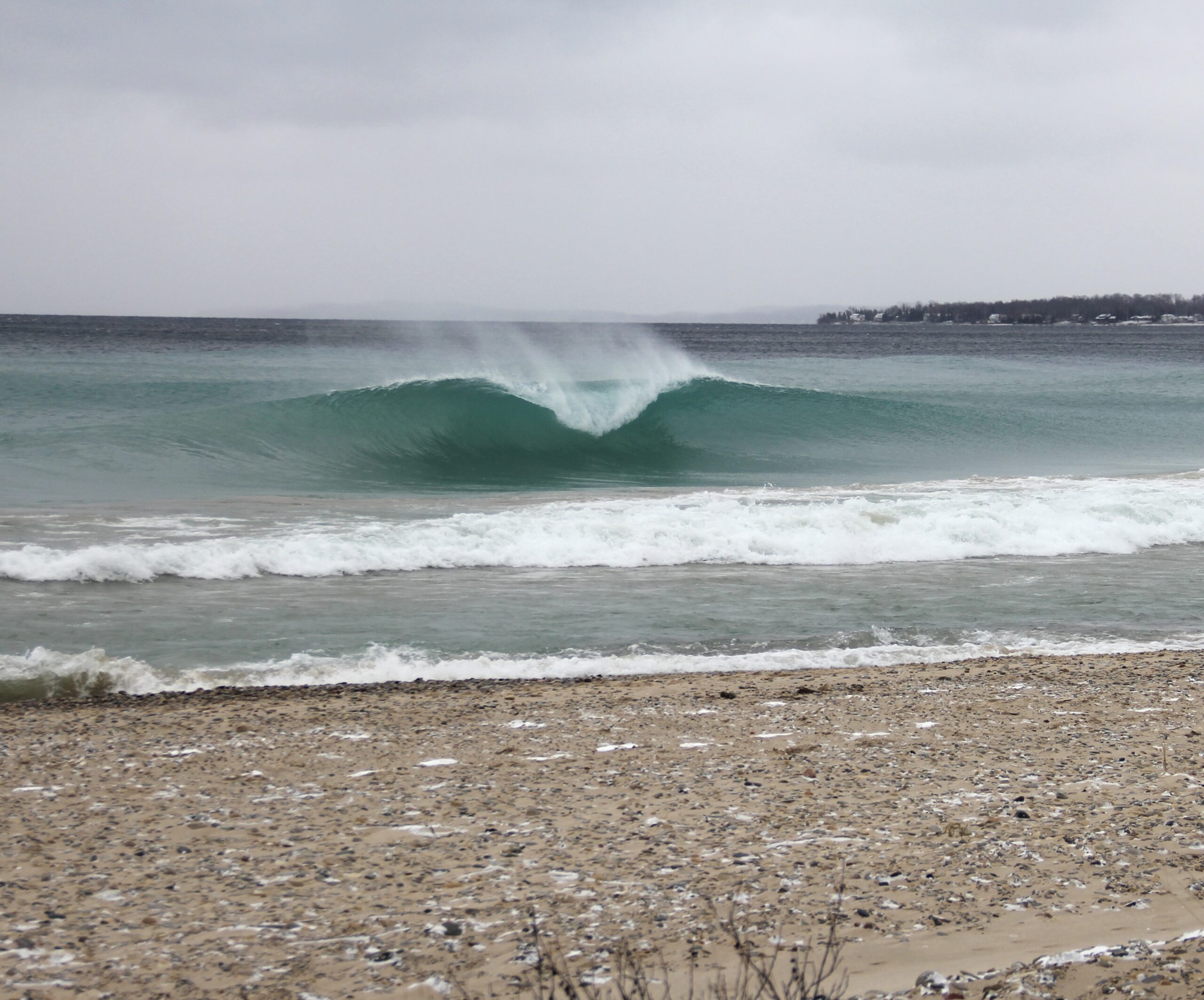 Full Frame: How The Recent Atlantic Wind-Blast Created Waves Like This In A Lake